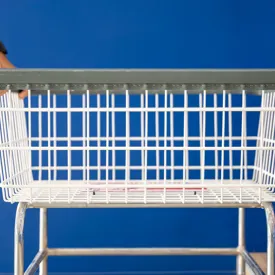 Laundry Cart Shutterstock 2244446255